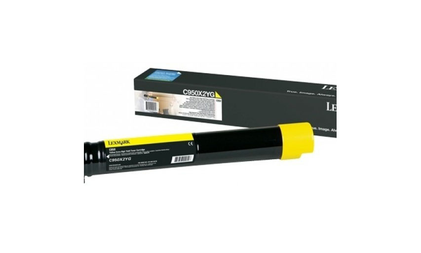 заправка картриджа lexmark c950x2yg