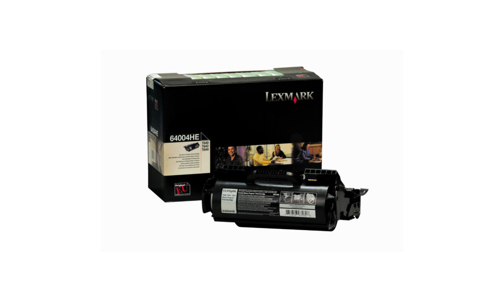 заправка картриджа lexmark 64004he