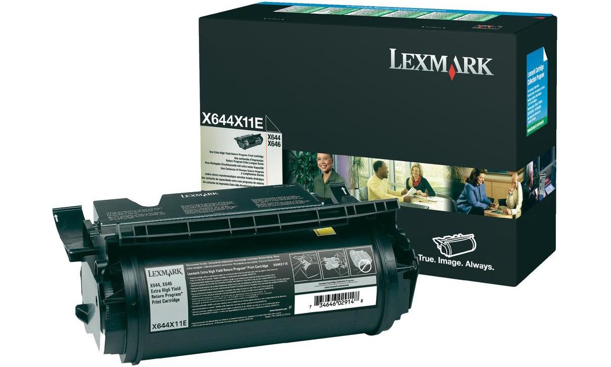 заправка картриджа lexmark x644x11e