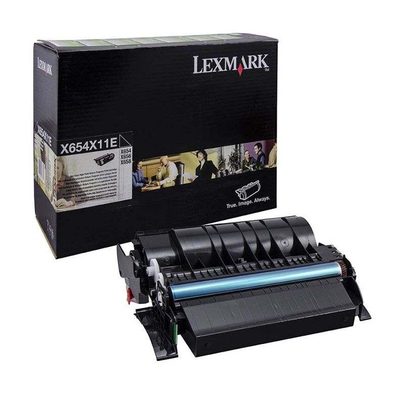 заправка картриджа lexmark x654x11e