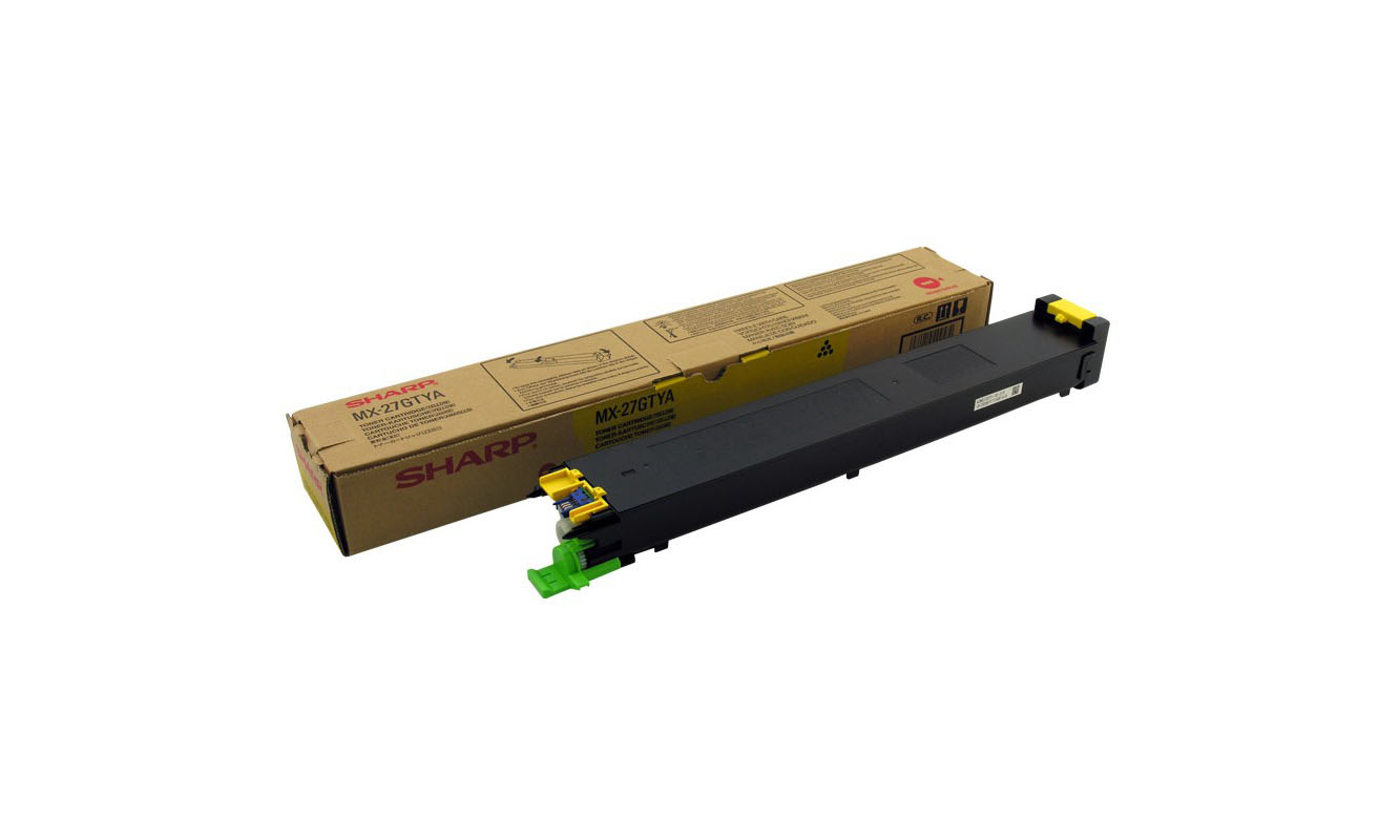 заправка картриджа sharp mx27gtya