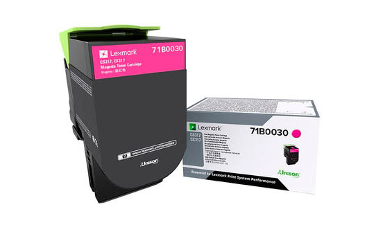 заправка картриджа lexmark 71b0030
