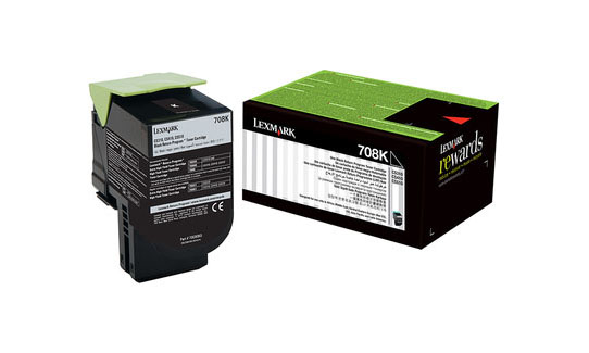 картридж lexmark 708k (70c80k0)