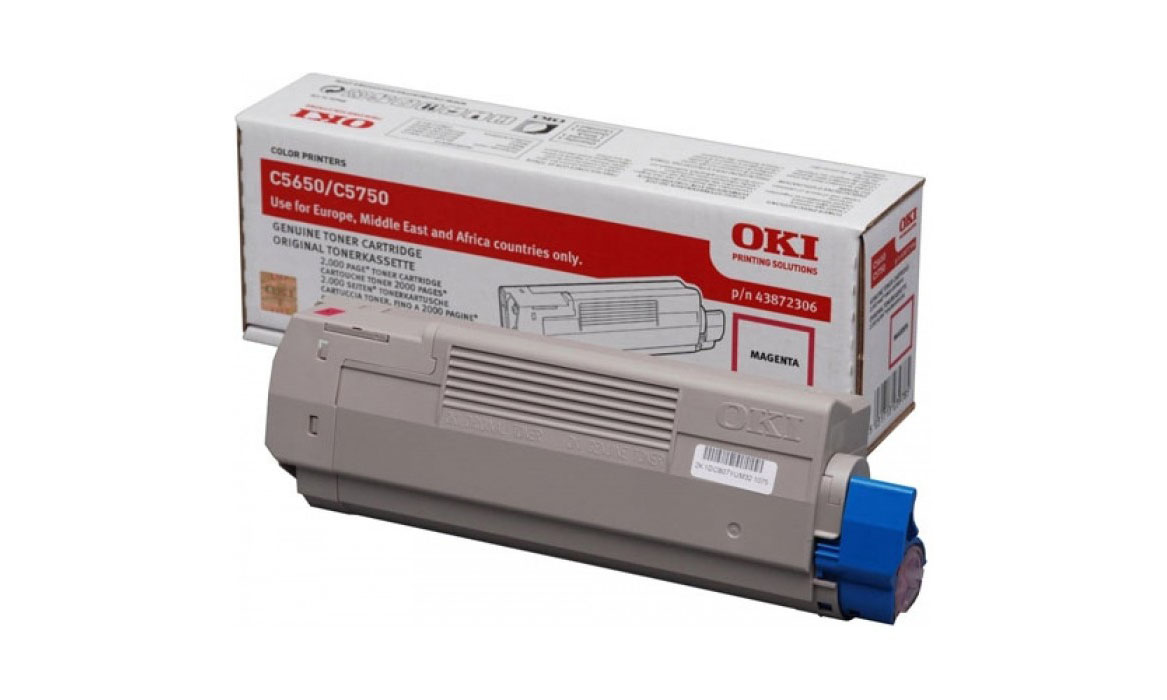заправка картриджа oki 43872306