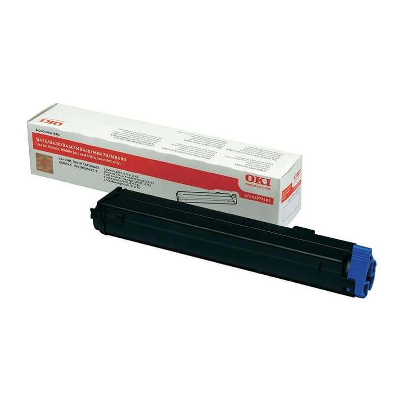 заправка картриджа oki 43979107