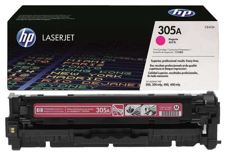картридж hp 305a (ce413a)