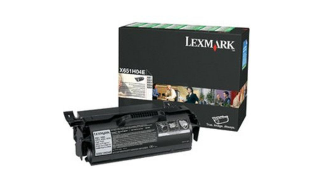 заправка картриджа lexmark x651h04e