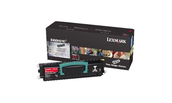 заправка картриджа lexmark e450h21e