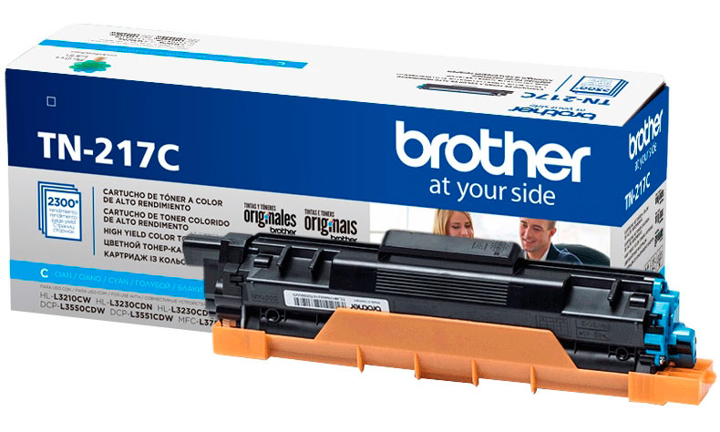 картридж brother tn-217c