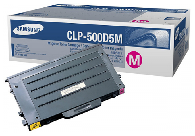 картридж samsung clp-500d5m