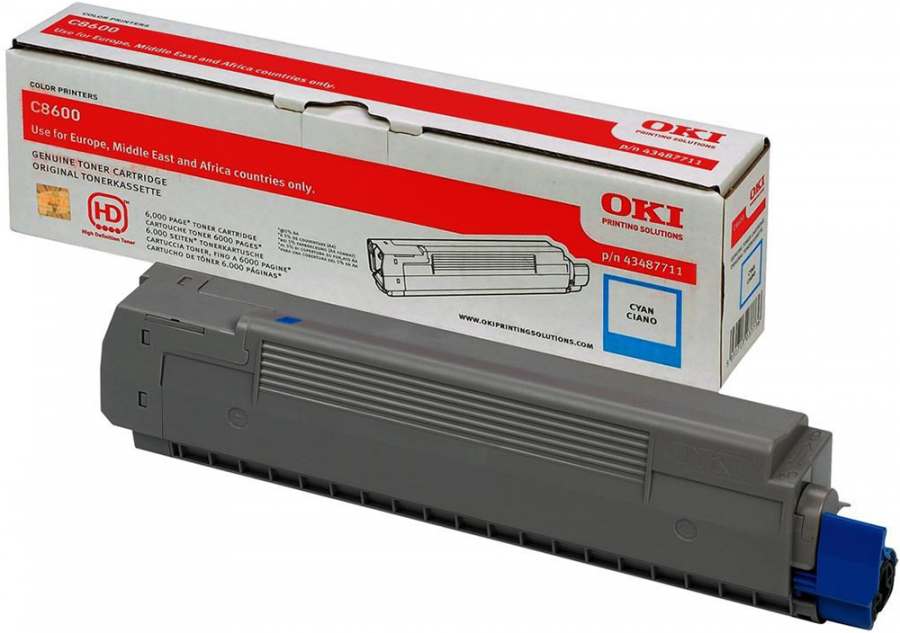 заправка картриджа oki 43487723