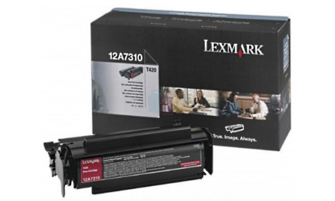 заправка картриджа lexmark 12a7310